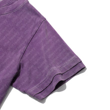 DOUBLE COLLAR S/S T-SHIRT (WASHED PURPLE)