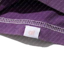 DOUBLE COLLAR S/S T-SHIRT (WASHED PURPLE)