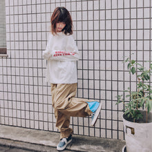 OPEN ZIP PANTS