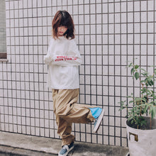 LOVE WILL KEEP US TOGETHER (TEAR US APART) REVERSIBLE LONG SLEEVE T-SHIRT