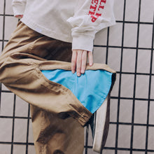 OPEN ZIP PANTS