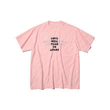 LOVE WILL KEEP US TOGETHER SHORT SLEEVE T-SHIRT (PINK w/ BLACK)