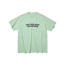 LOVE WILL KEEP US TOGETHER SHORT SLEEVE T-SHIRT (PINK w/ BLACK)