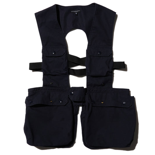 ENGINEERED GARMENTS SHOOTING VEST (NAVY)