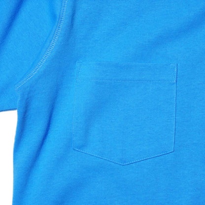 ZISE 008 DOUBLE POCKETS T-SHIRT (LIGHT BLUE)