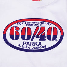SIERRA DESIGNS 60/40 MOUNTAIN PARKA "50th ANNIVERSARY 1968-2018" T-SHIRT