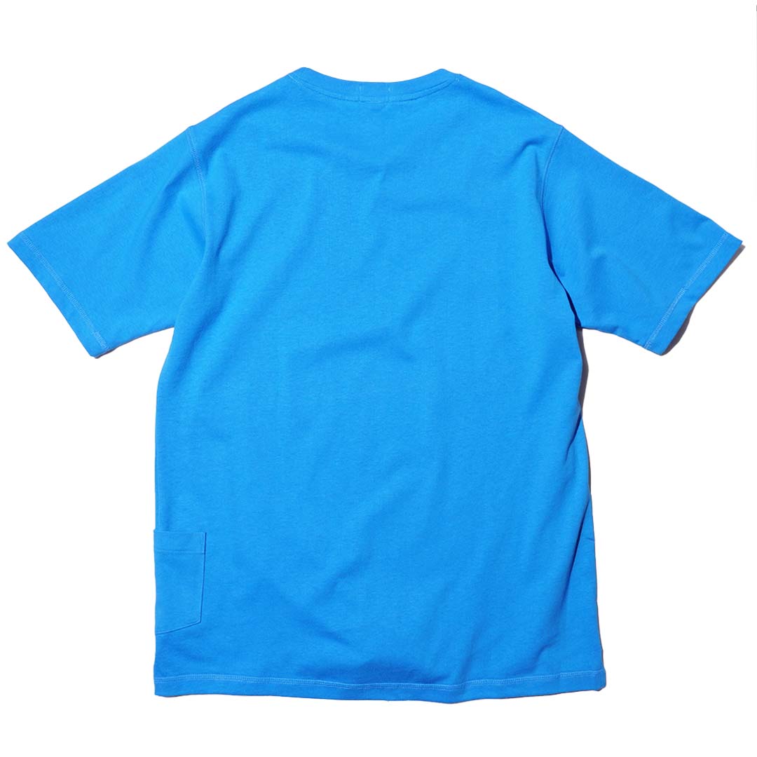 ZISE 008 DOUBLE POCKETS T-SHIRT (LIGHT BLUE)