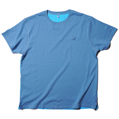 ZISE 002 TWO-TONE TEE (BLUE)