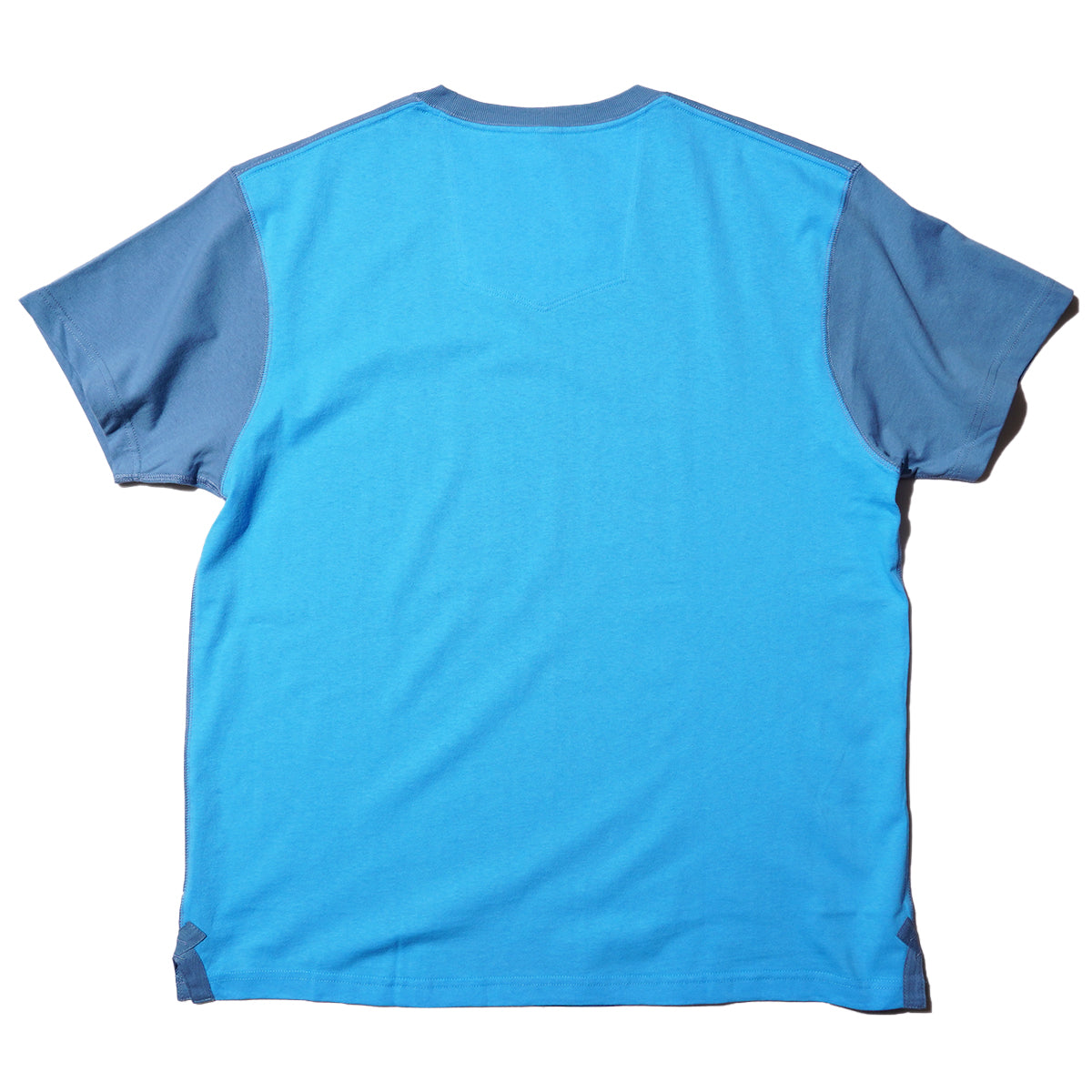 ZISE 002 TWO-TONE TEE (BLUE)