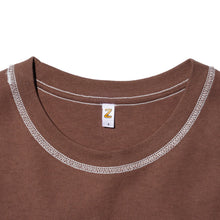 ZISE 010 CROPPED T-SHIRT (BROWN)