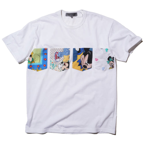 Good Design Shop x Comme des Garçons Mickey Pockets T-Shirt (STYLE 3)