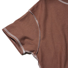 ZISE 010 CROPPED T-SHIRT (BROWN)