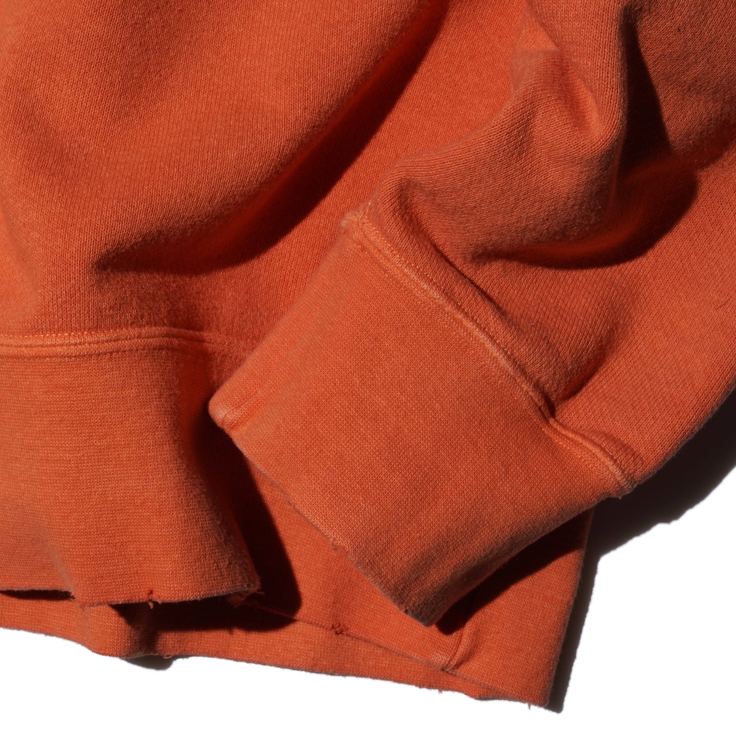 visvim CRASH AMPLUS CREW L/S SWEATSHIRT (ORANGE)