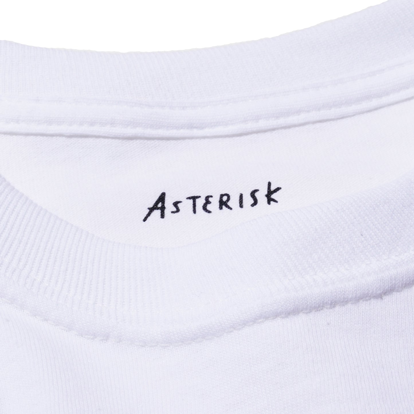 ASTERISK "安利 ON LEE" LONG-SLEEVE T-SHIRT (WHITE)