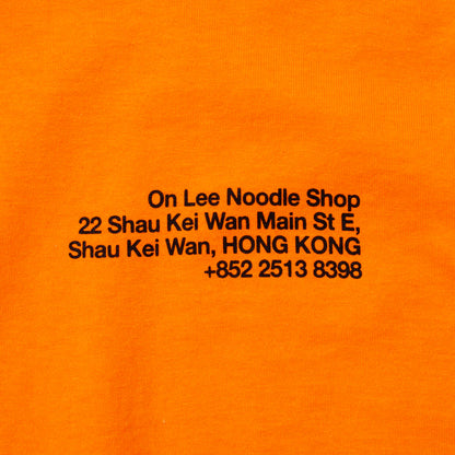 ASTERISK "安利 ON LEE" LONG-SLEEVE T-SHIRT (ORANGE)