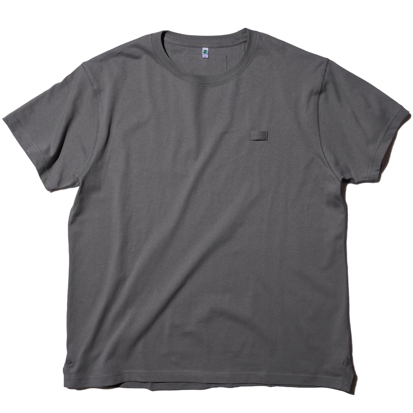 ZISE 002 PLAIN T-SHIRT (GREY)