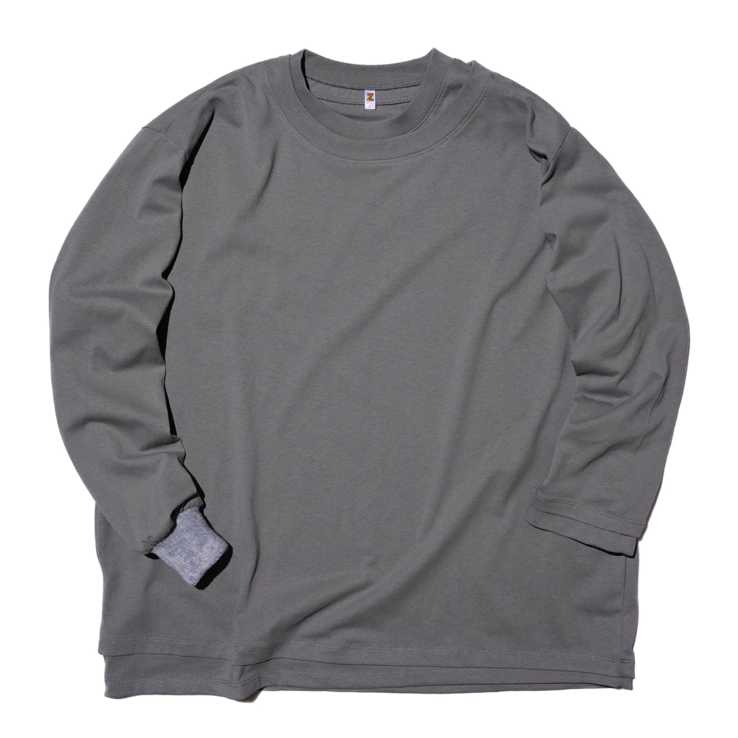 ZISE 004 LONG SLEEVE T-SHIRT (GREY)