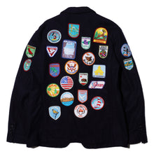 ENGINEERED GARMENTS ISETAN BLAZER WITH BADGES