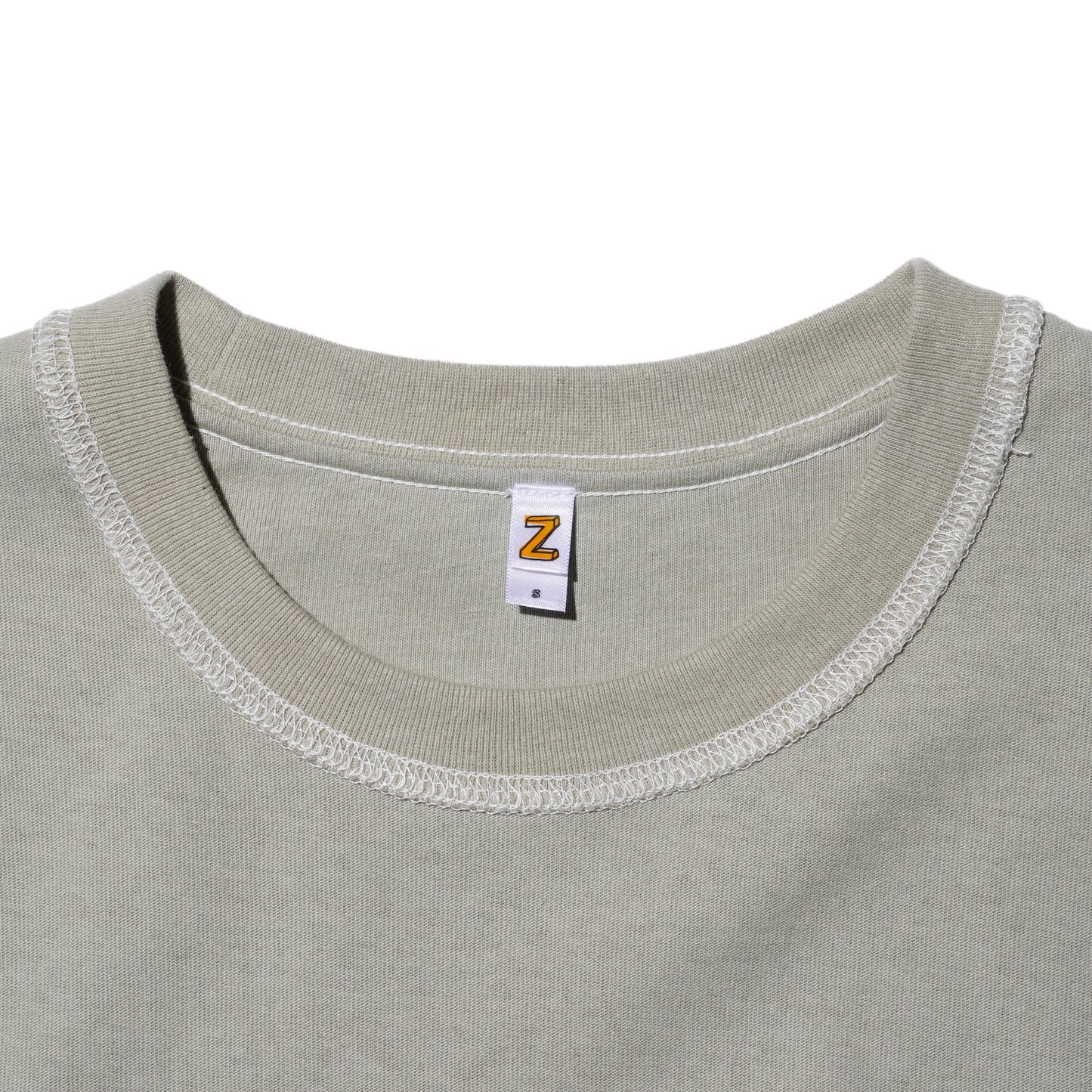 ZISE 010 CROPPED T-SHIRT (MILK TEA)