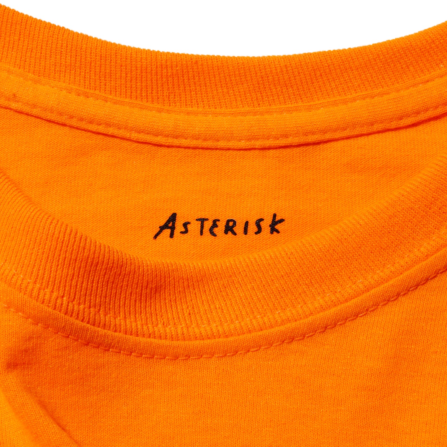 ASTERISK "安利 ON LEE" LONG-SLEEVE T-SHIRT (ORANGE)