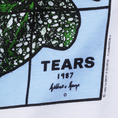 FLAMMARION 4 "GILBERT & GRORGE, TEARS 1987" T-SHIRT