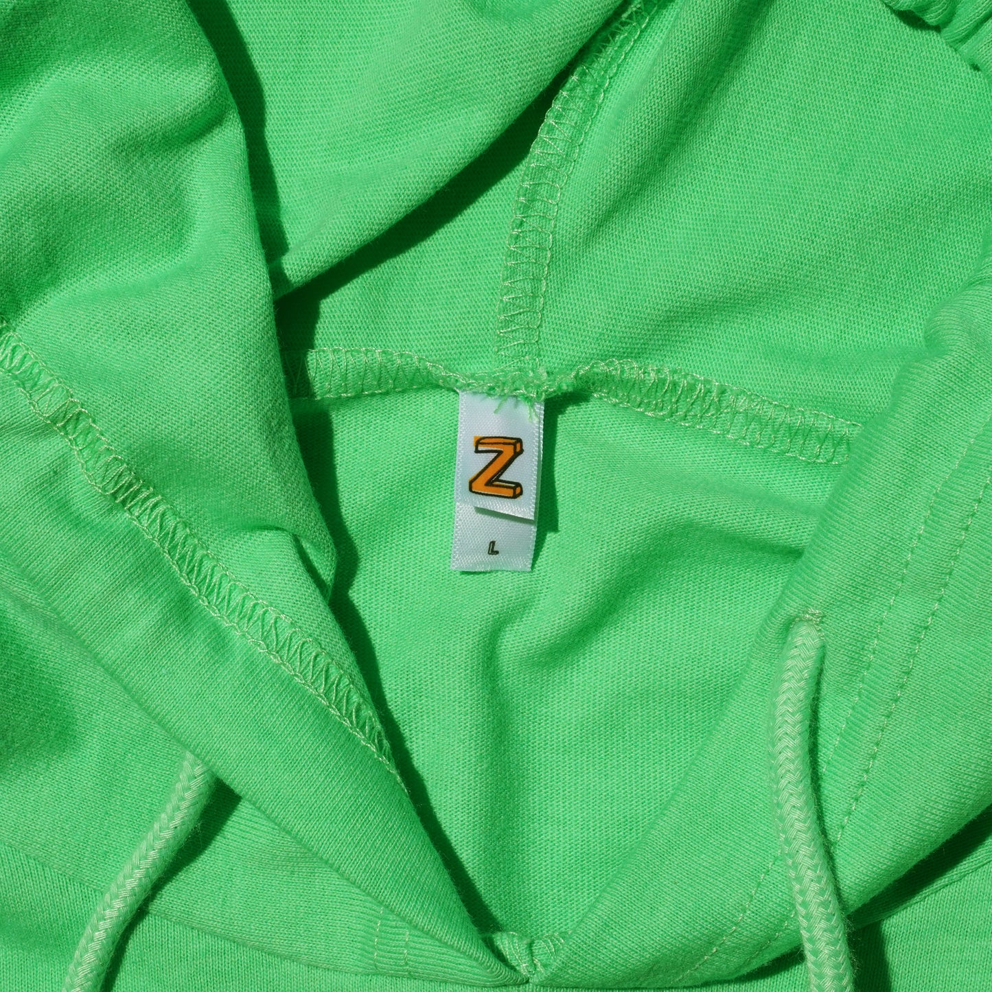 ZISE 017 HOODED LONG SLEEVE T-SHIRT (GREEN)