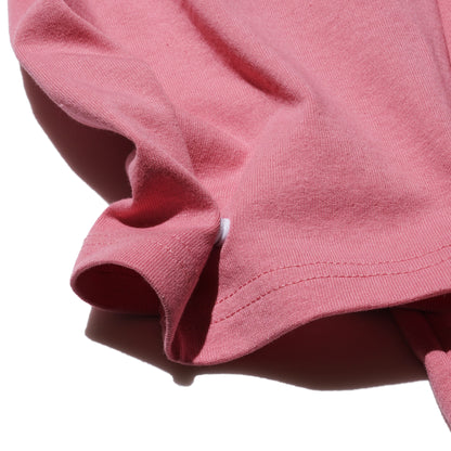 ZISE 013 SNAP BUTTON LONG SLEEVE TEE (PINK)