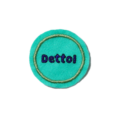 PEPPER MINT CLUB EMBROIDERY BADGE