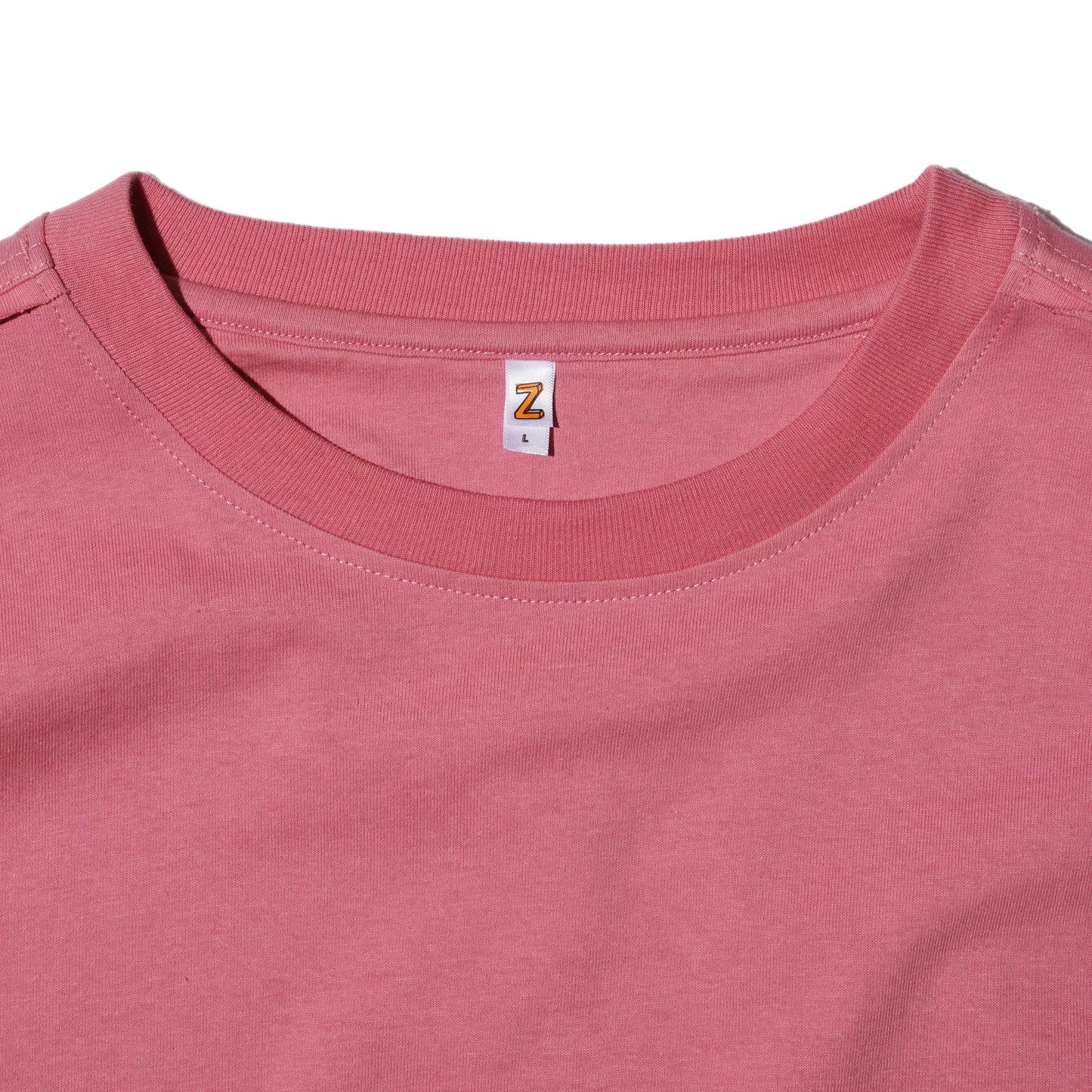 ZISE 013 SNAP BUTTON LONG SLEEVE TEE (PINK)