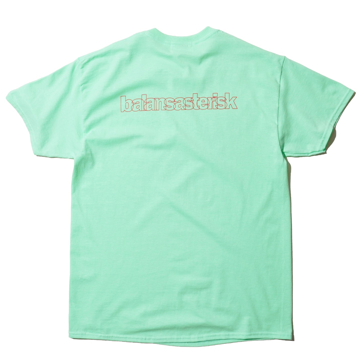 BALANSASTERISK "BAD SHOP, 香港" T-SHIRT (MINT GREEN)