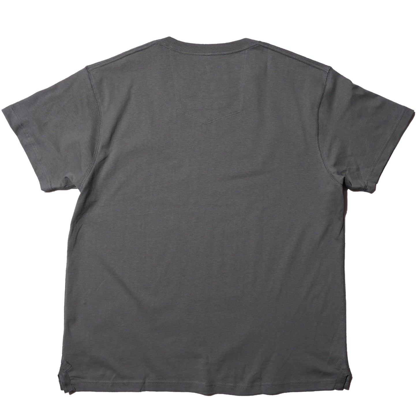 ZISE 002 PLAIN T-SHIRT (GREY)