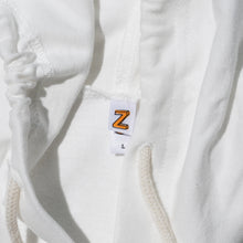 ZISE 017 HOODED LONG SLEEVE T-SHIRT (WHITE)