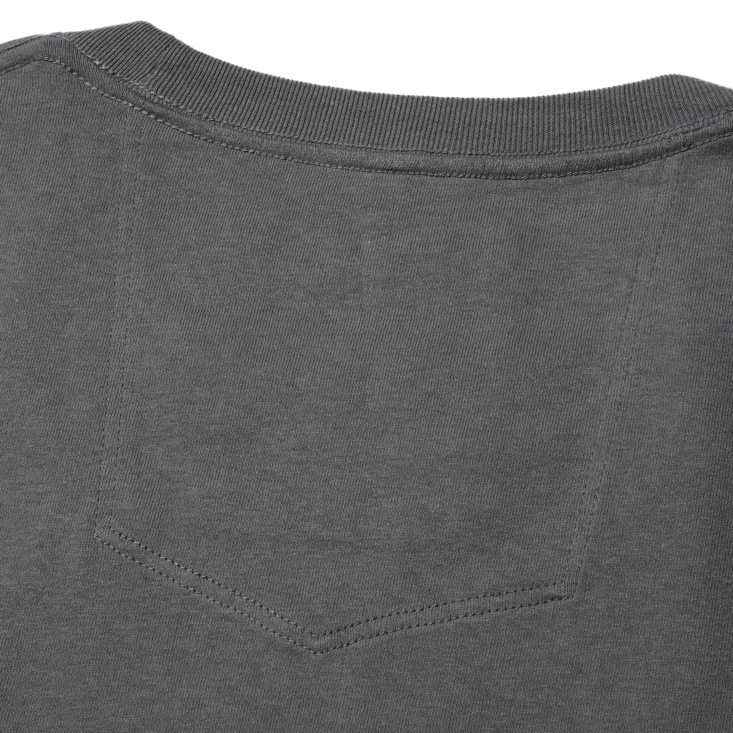 ZISE 002 PLAIN T-SHIRT (GREY)