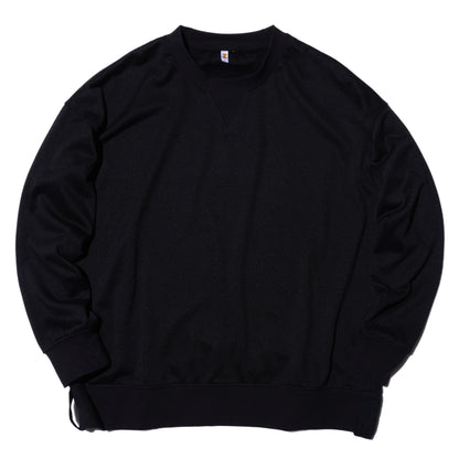 ZISE 015 TERRYCLOTH SWEATSHIRT (BLACK)