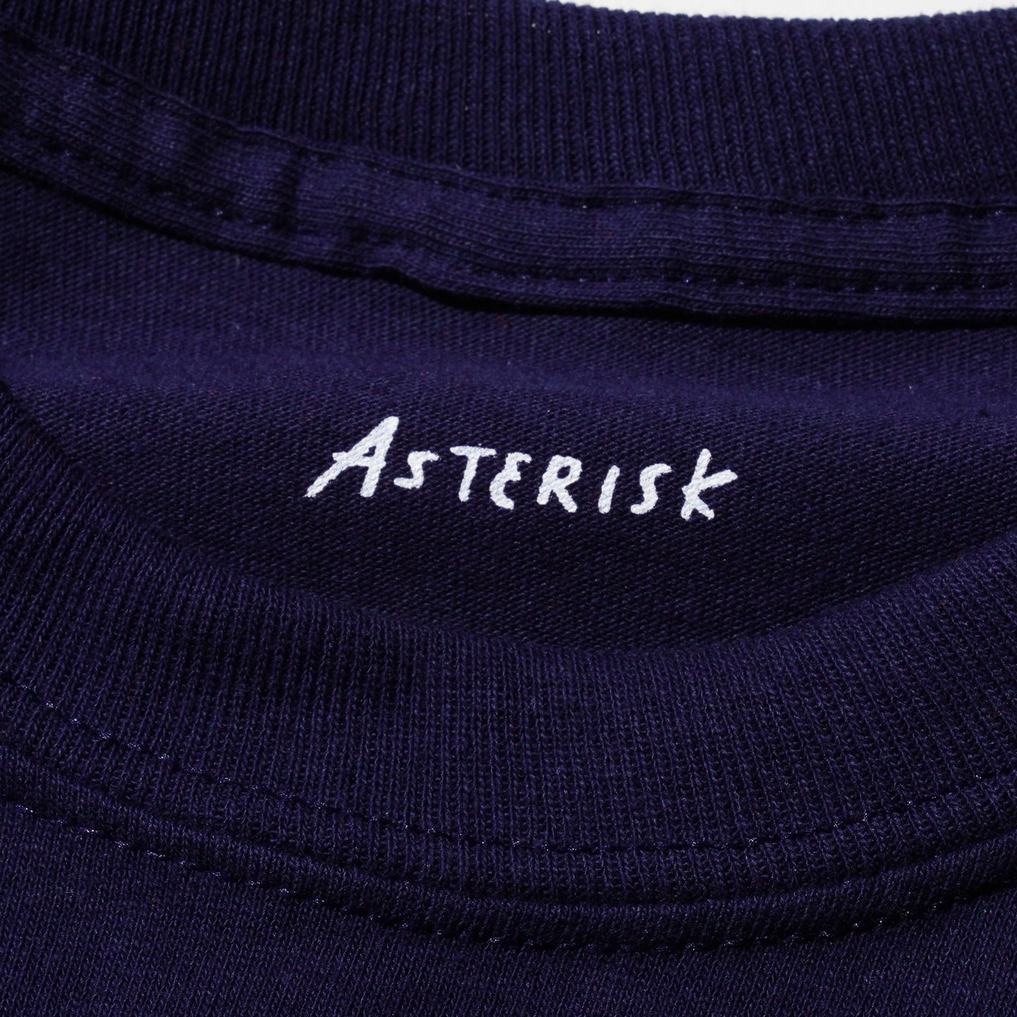 ASTERISK "安利 ON LEE" LONG-SLEEVE T-SHIRT (NAVY)