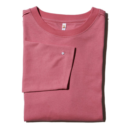 ZISE 013 SNAP BUTTON LONG SLEEVE TEE (PINK)