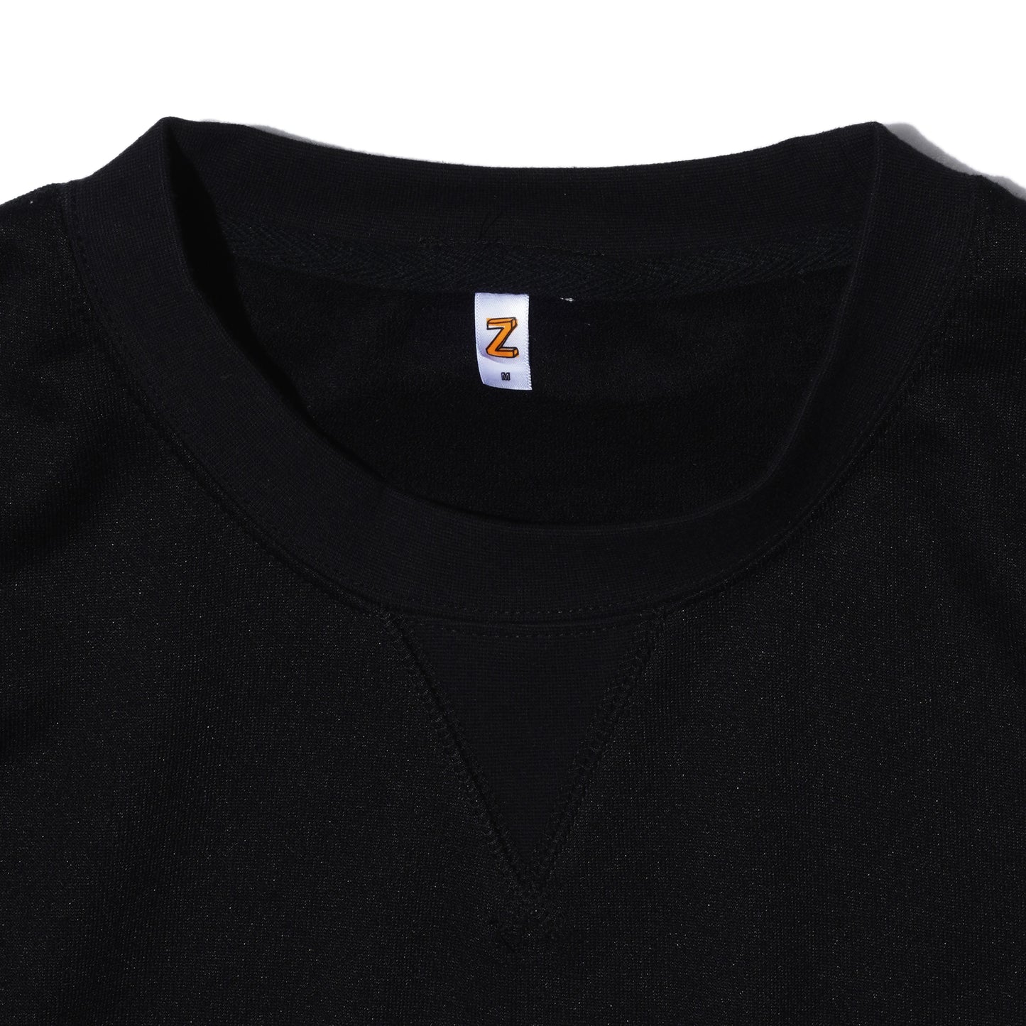 ZISE 015 TERRYCLOTH SWEATSHIRT (BLACK)