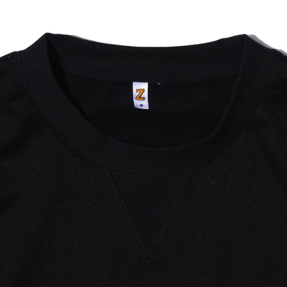 ZISE 015 TERRYCLOTH SWEATSHIRT (BLACK)