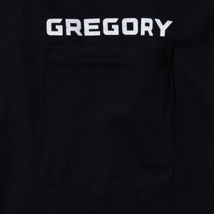 GREGORY LOGO POCKET T-SHIRT (BLACK)