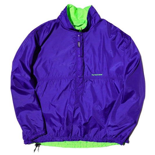 PATAGONIA 90s NYLON REVERSIBLE WINDBREAKER PULLOVER (THE KNOLL GROUP)