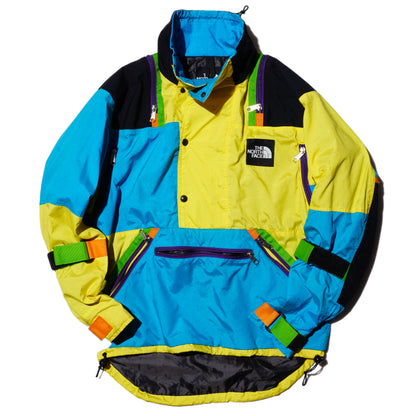 THE NORTH FACE COLOR PATCHWORK WINDBREAKER PULLOVER