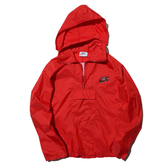 NIKE SPORTWARE NYLON HALF ZIP ANORAK JACKET