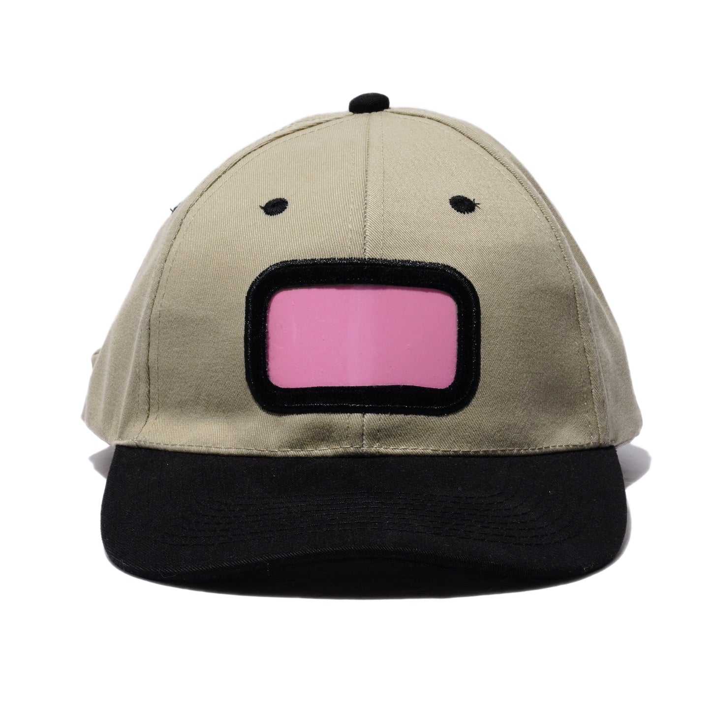 BASIC CAP WITH LIGHTING BUTTON (KHAKI)