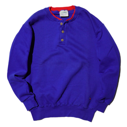 L.L.BEAN x RUSSELL ATHLETIC HENLEY NECK SWEATSHIRT