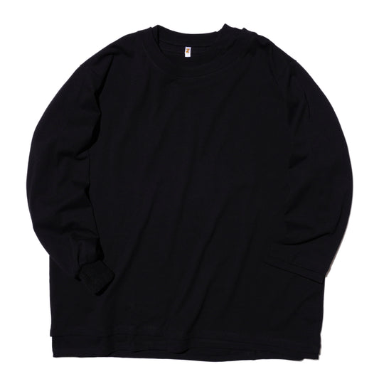 ZISE 004 LONG SLEEVE T-SHIRT (BLACK)