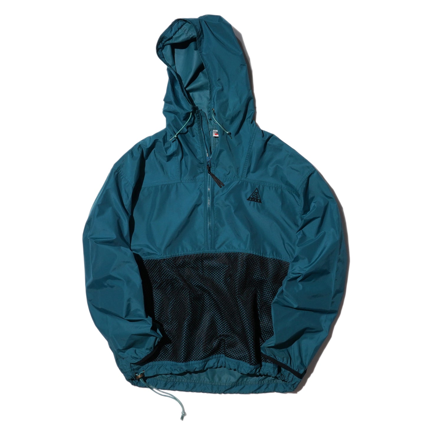 NIKE ACG MESH POCKET WINDBREAKER PULLOVER (TEAL)