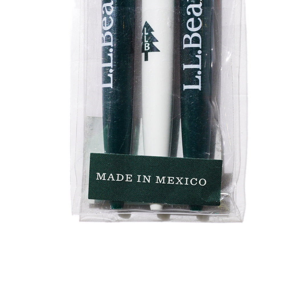 L.L.BEAN BLACK INK CLIC PENS (SET OF THREE)