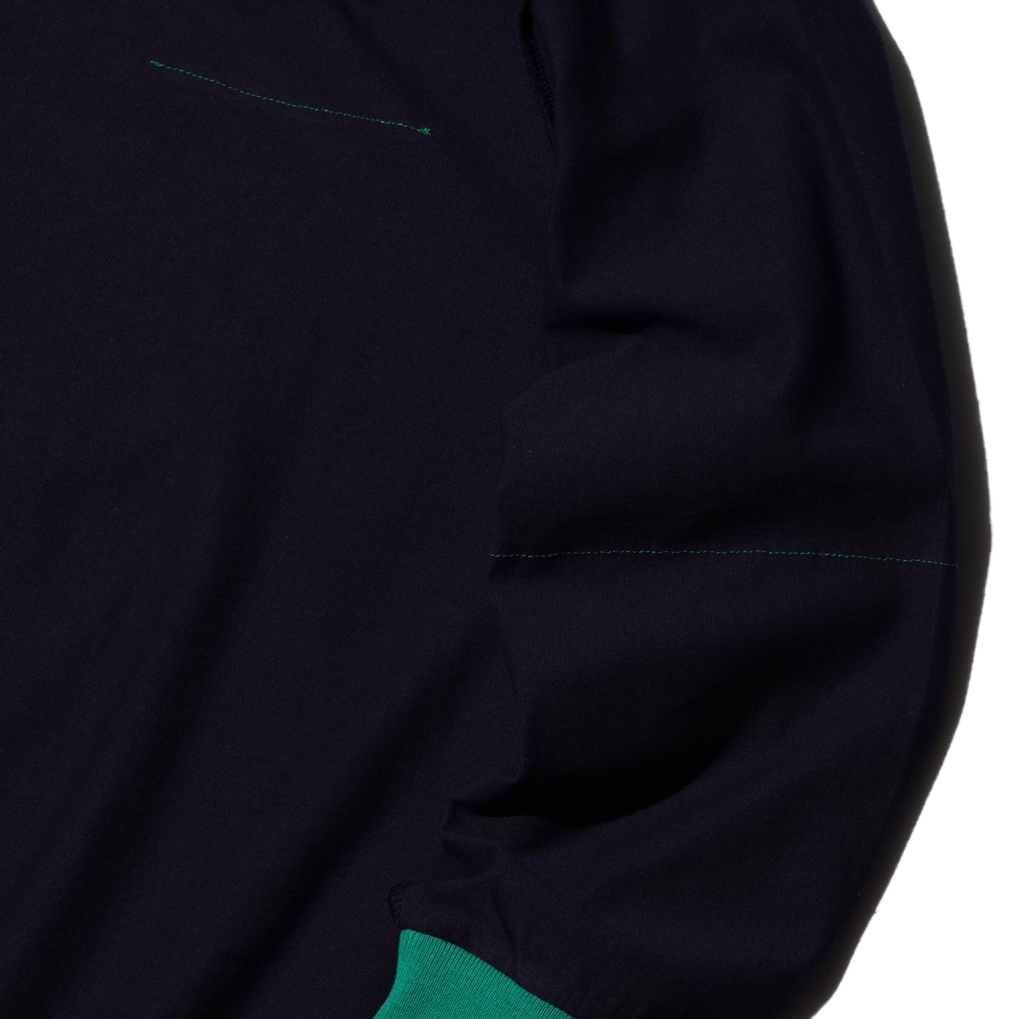 ZISE 016 REVERSIBLE LONG SLEEVE T-SHIRT (NAVY)