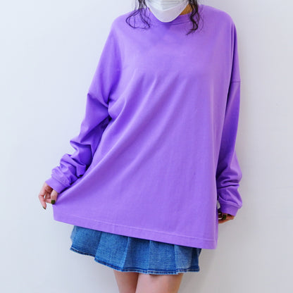 ZISE 003 LONG SLEEVE T-SHIRT (PURPLE)