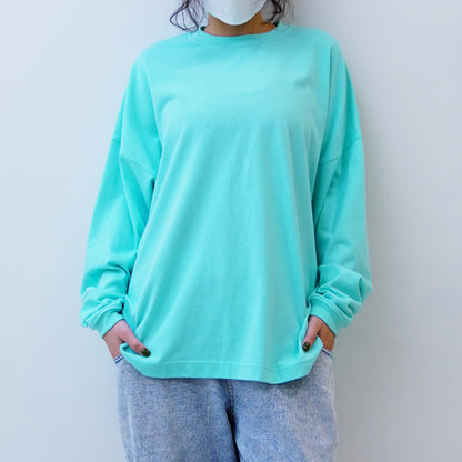 ZISE 003 LONG SLEEVE T-SHIRT (TURQUOISE)